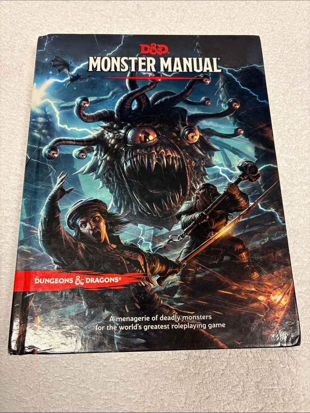 Dungeons & Dragons Monster Manual role playing game hardcover - Picture 1 of 8